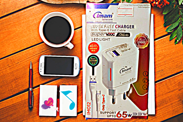 Original Imam Fast Charger 65/33 Watt-tipe b/tipe c/apple(iphone)